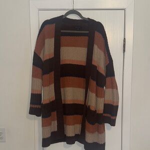 American Eagle Outfitters Multicolor Striped Cardigan